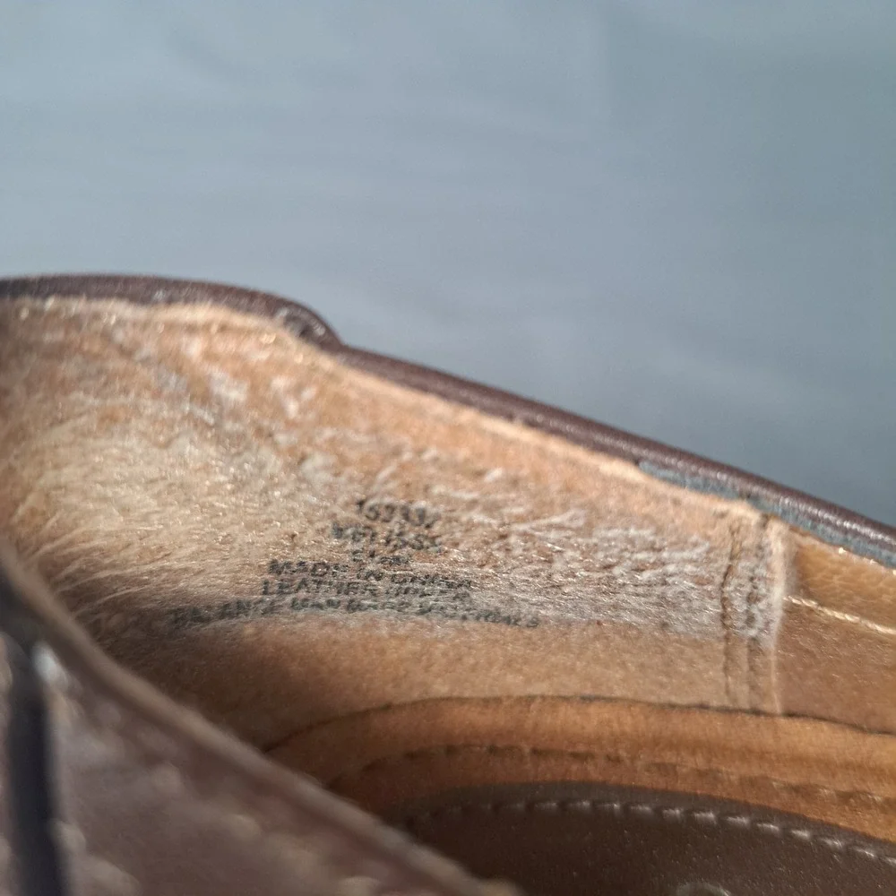 Softshoe by Medicus Brown Leather Loafer Pumps Block Heel Size‎ 6.5 Office